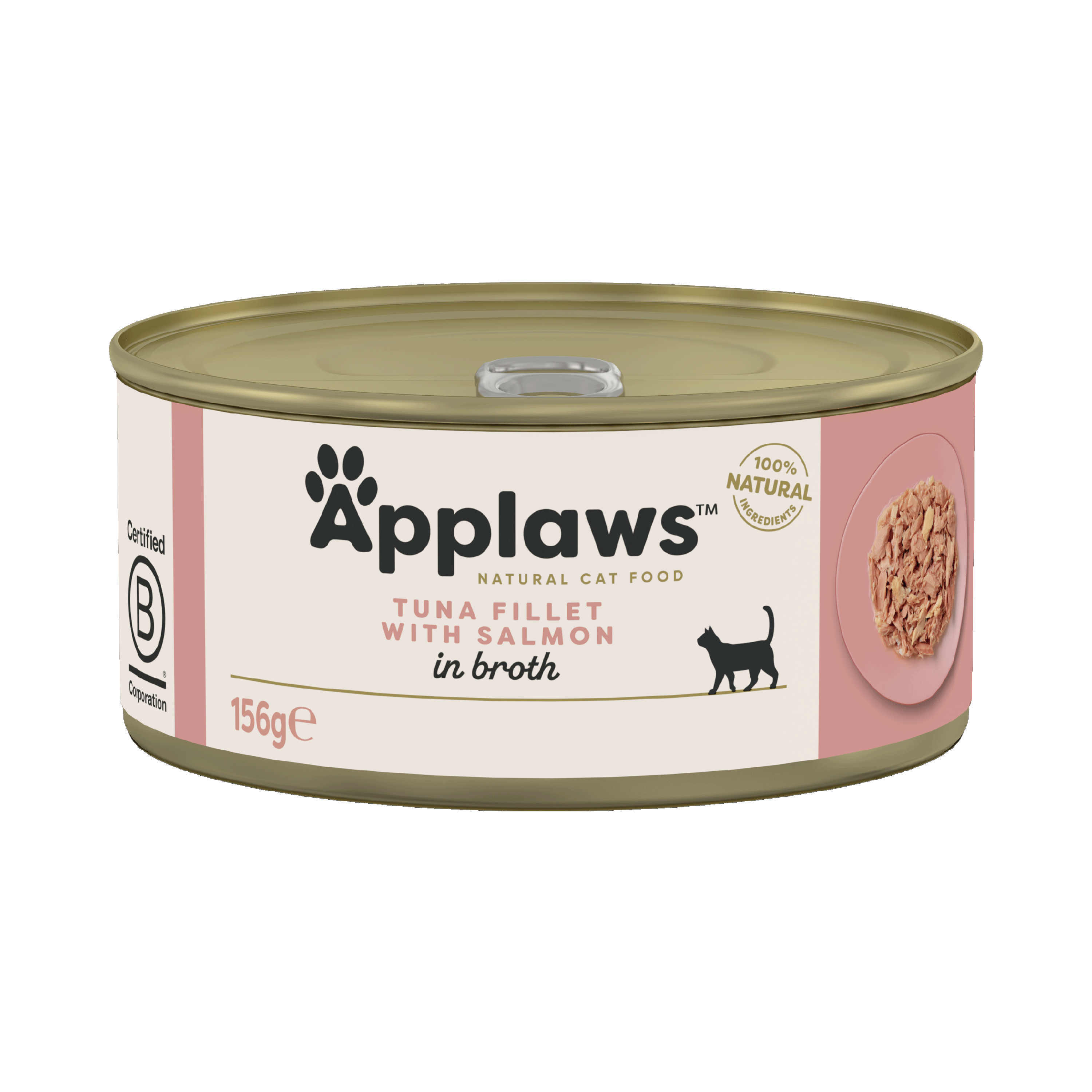 Applaws - Cat Tins Tuna Fillet & Salmon 156 g - Katt - Kattfoder & kattmat - ZOO.se