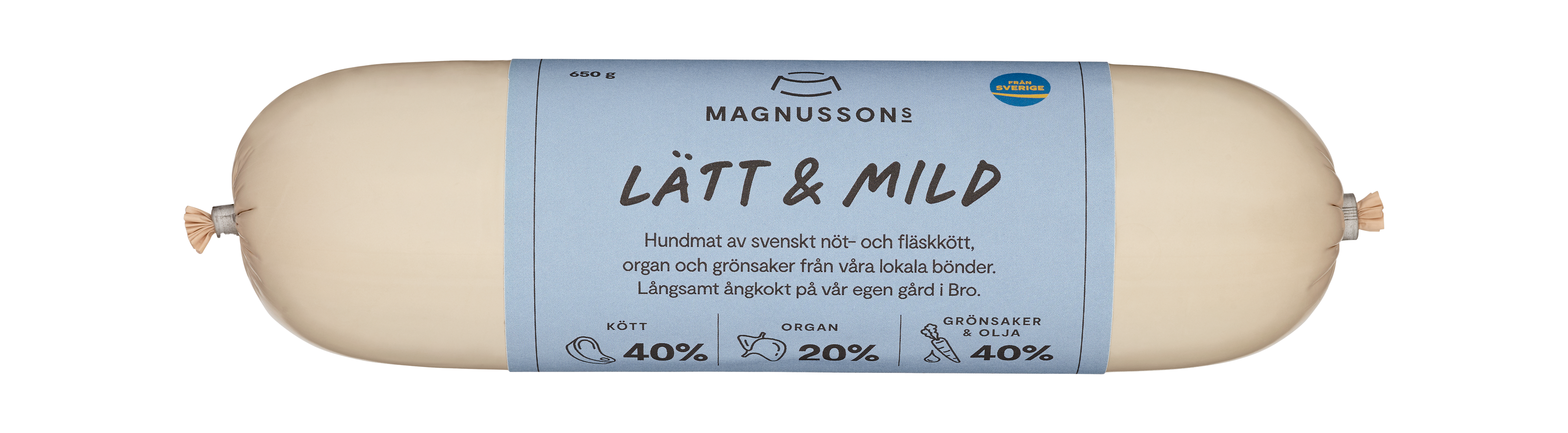 Magnussons - Lätt & Mild - 650g - Hund - Hundmat & hundfoder - Våtmat & Våtfoder för hund - ZOO.se