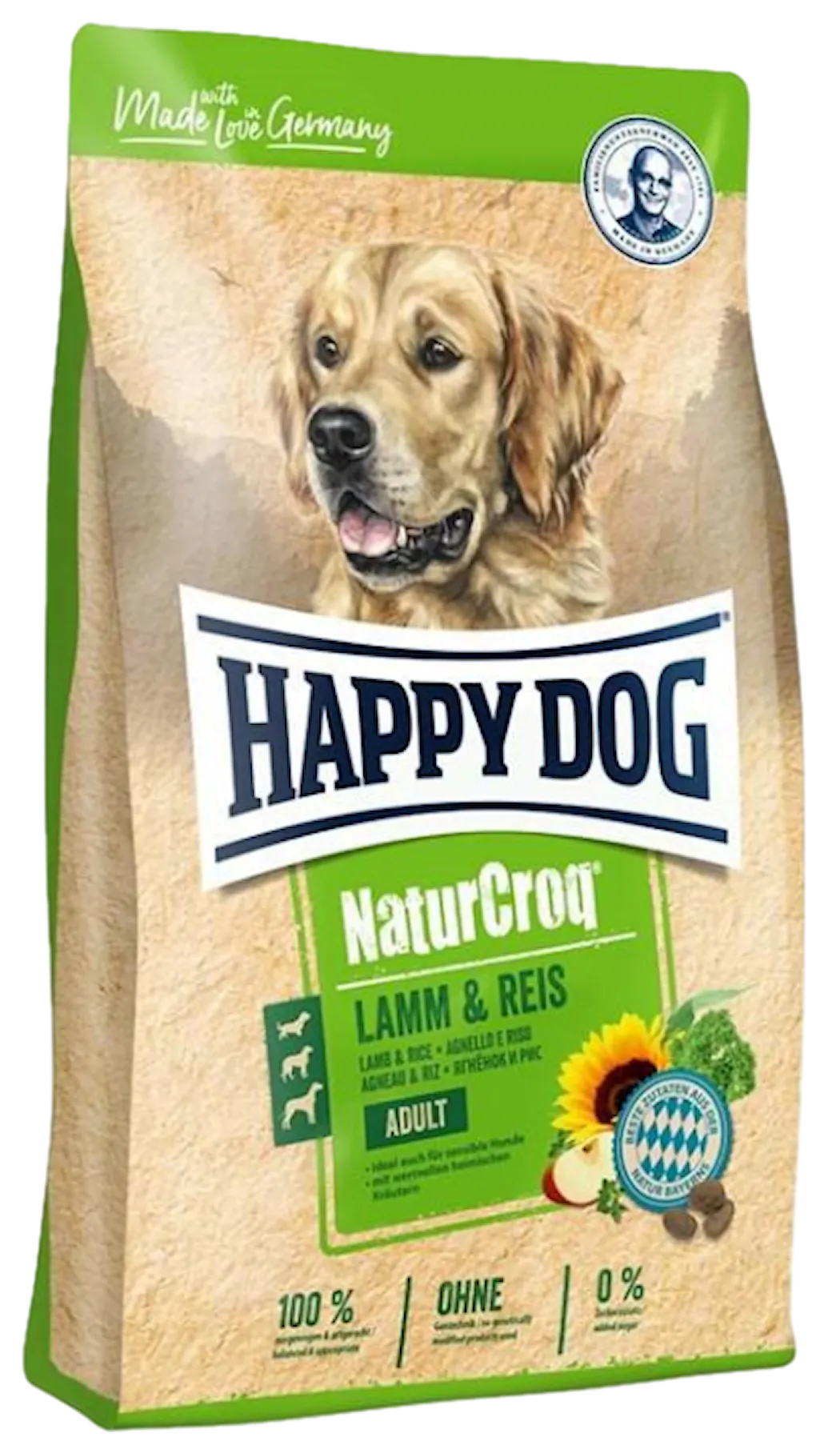 Happy Dog NaturCroq Lamm & Ris 11 kg