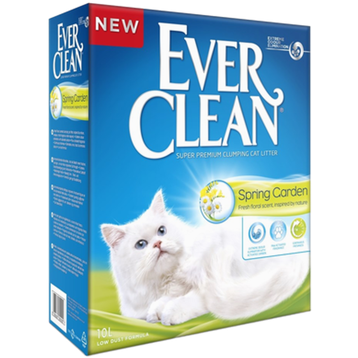 Ever Clean - Spring Garden - Kattesand 6 L - Katt - Kattesand & kattestrø - Klumpdannende kattesand - ZOO.no
