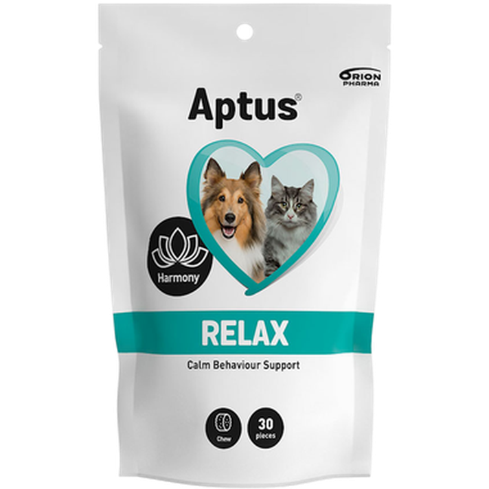 Aptus - Relax Calm atferdsstøtte 30 tyggetabletter - - Tinybuddy.no