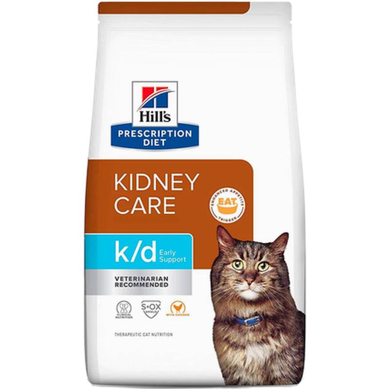 k/d Kidney Care Early Stage Chicken Dry Cat Food 3 kg ZOO.fi