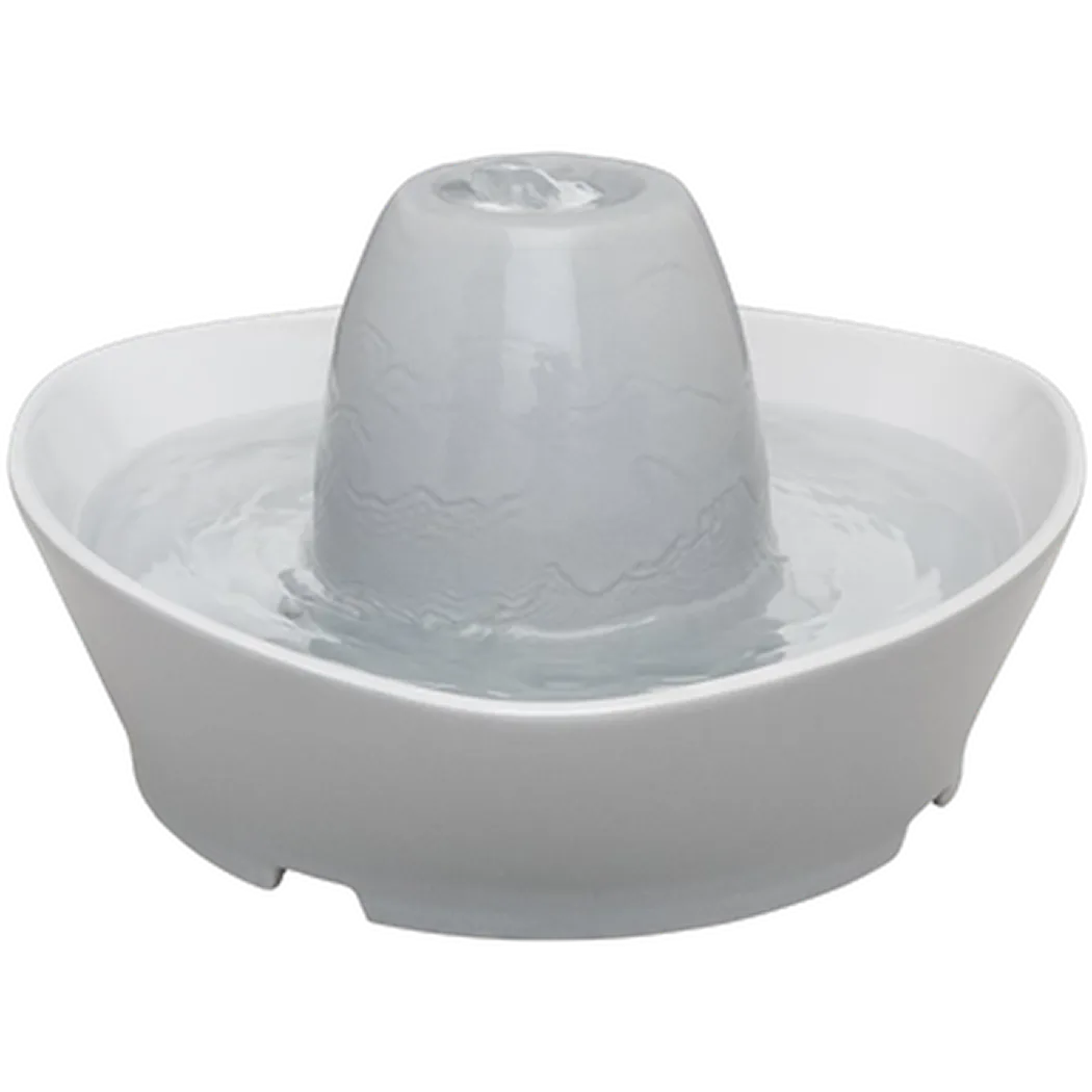 Streamside Ceramic Pet Fountain White 1,8 L