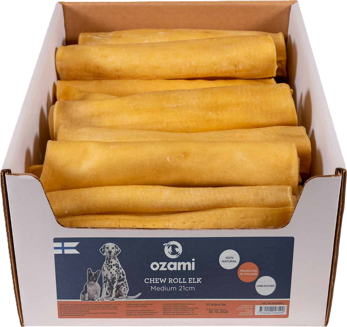 Ozami Tautrekkingsrull for hund Elg
