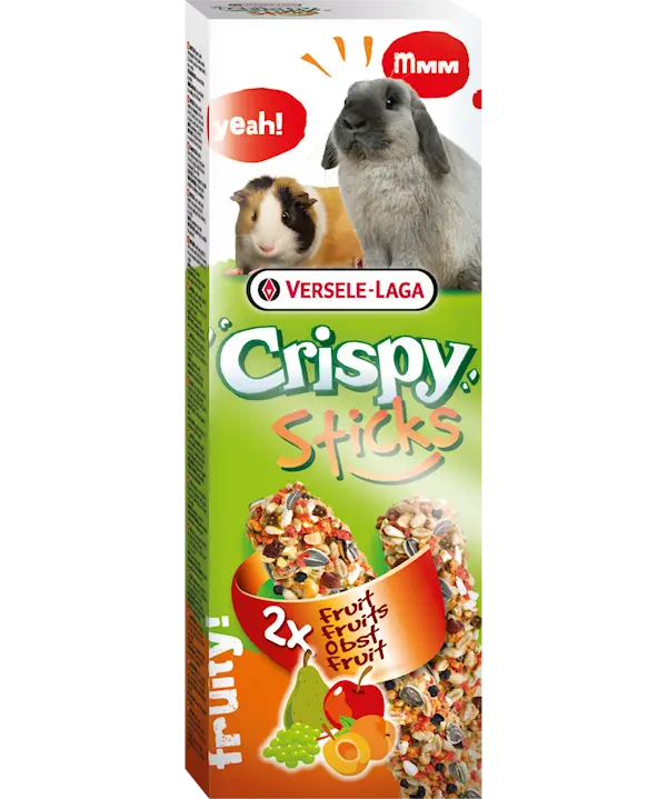 CrispySticks Rabbit-GuineaPig Fruit 2-pack