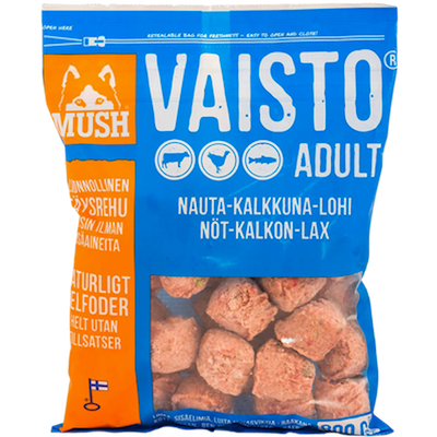 Preview of Mush Vaisto Nöt - Kalkon - Lax Blå 800 g - Köttbullar