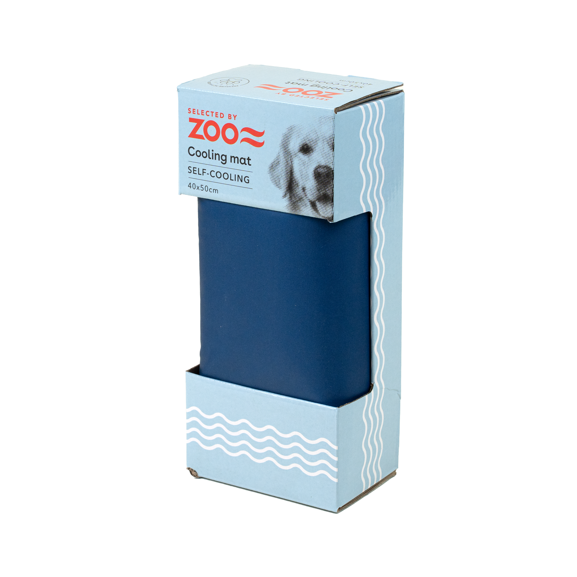 Selected by ZOO - Kyldyna Chill 50 x 40 cm Blå - Hund - Hund - Hundvård & Tillskott - ZOO.se