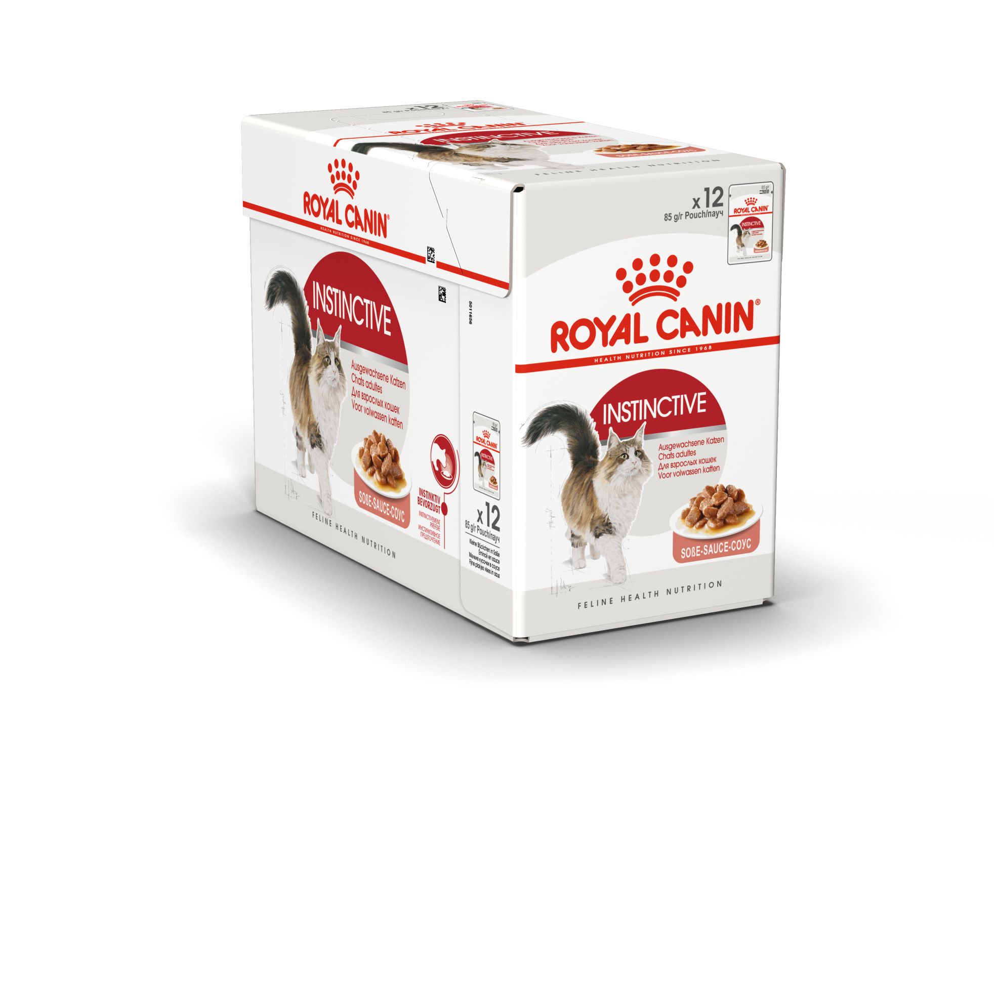 Instinctive Gravy Adult Våtfoder för katt 85 g x 12 st - Katt - Kattfoder & kattmat - Blötmat & våtfoder till katt - Royal Canin - ZOO.se