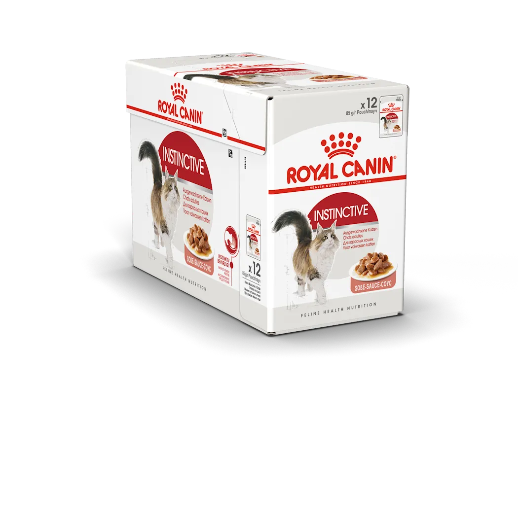 Royal Canin Feline Wet Instinctive Gravy 85 g x 12 stk - porsjonsposer