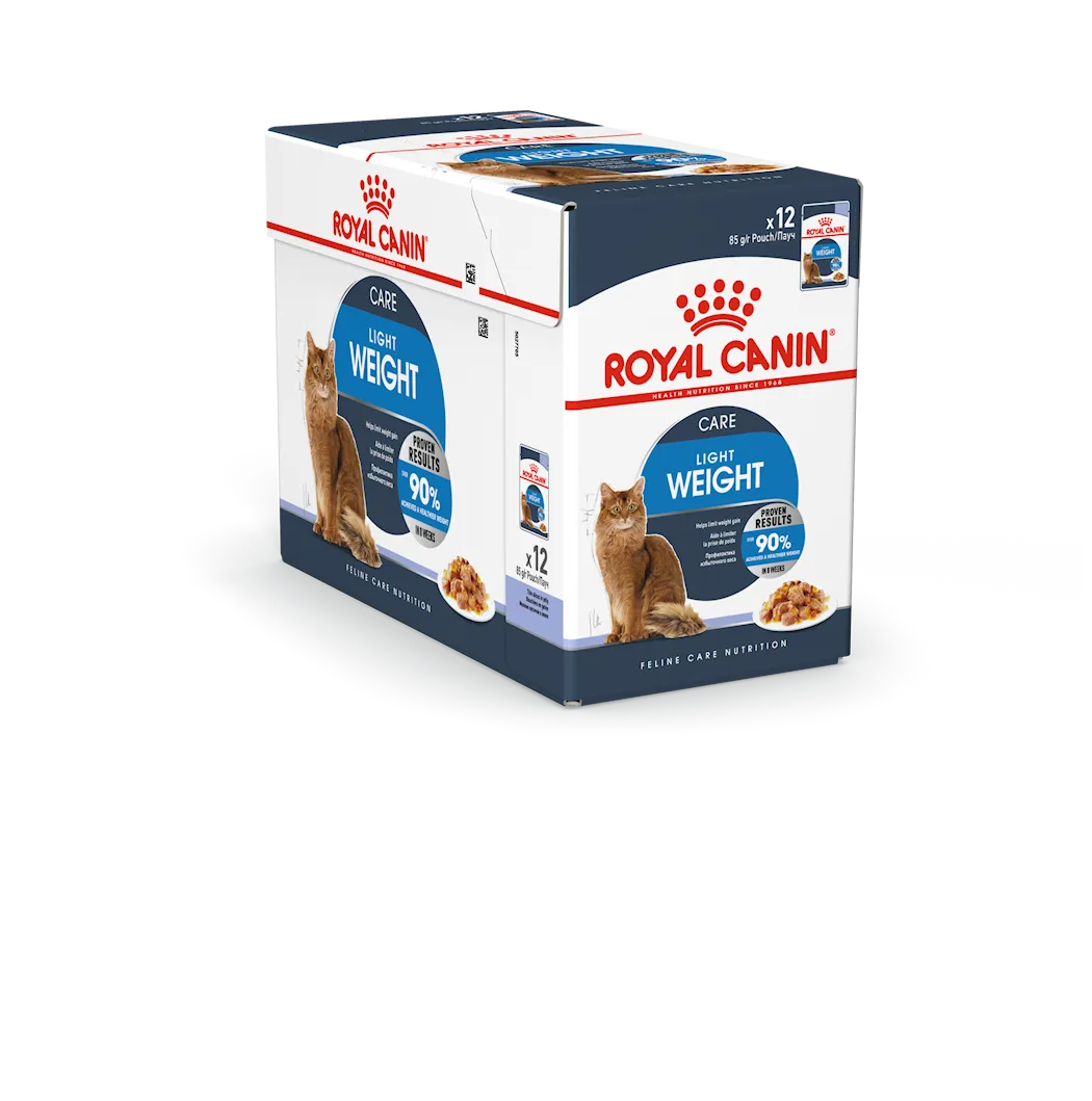 Royal Canin Feline Wet Lightweight Care Care Jelly 85 g x 12 stk - porsjonsposer