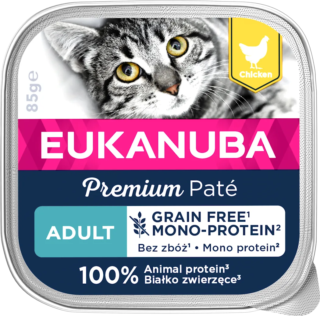 Eukanuba Cat Grain Free Adult Chicken Paté Mono