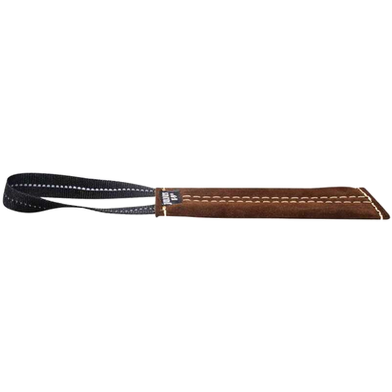 Julius-K9 - Tug Leather Flat Dummy 1 Handle 20cm - Hund - Hundträning & Bruksspår - ZOO.se