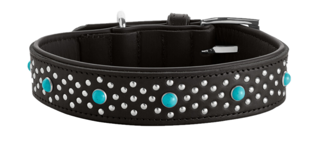 Hunter - Hundhalsband Madona Svart L 65 - Halsmått 45-55cm - Hund - Hund - ZOO.se
