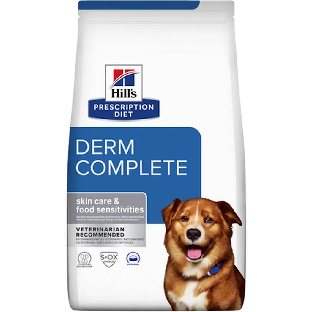 Hill's Prescription Diet Dog Adult Derm Complete - Dry Dog Food