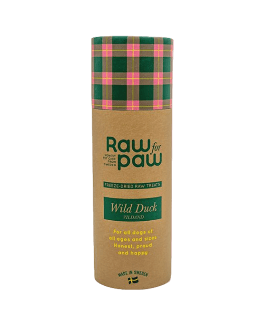 Raw for Paw - Dog Treat Wild Duck 45 g - Hund - Hundgodis - Naturligt hundgodis - ZOO.se