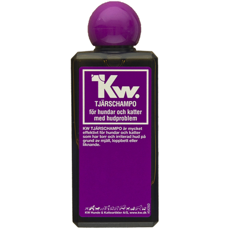 KW - Shampoo Tjära 500 ml - Hund - Pälsvård Trim & Hundbad - Hundschampo - ZOO.se
