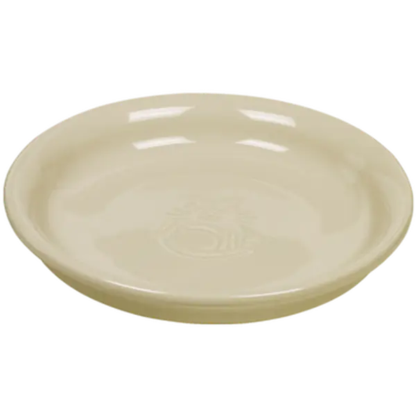 Ceramic Cat Milk Dish Beige 14 x 2 cm