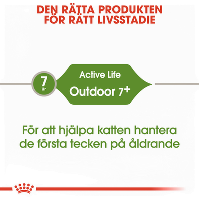 Royal Canin Outdoor 7+ Ageing Tørrfôr til katt | ZOO.no