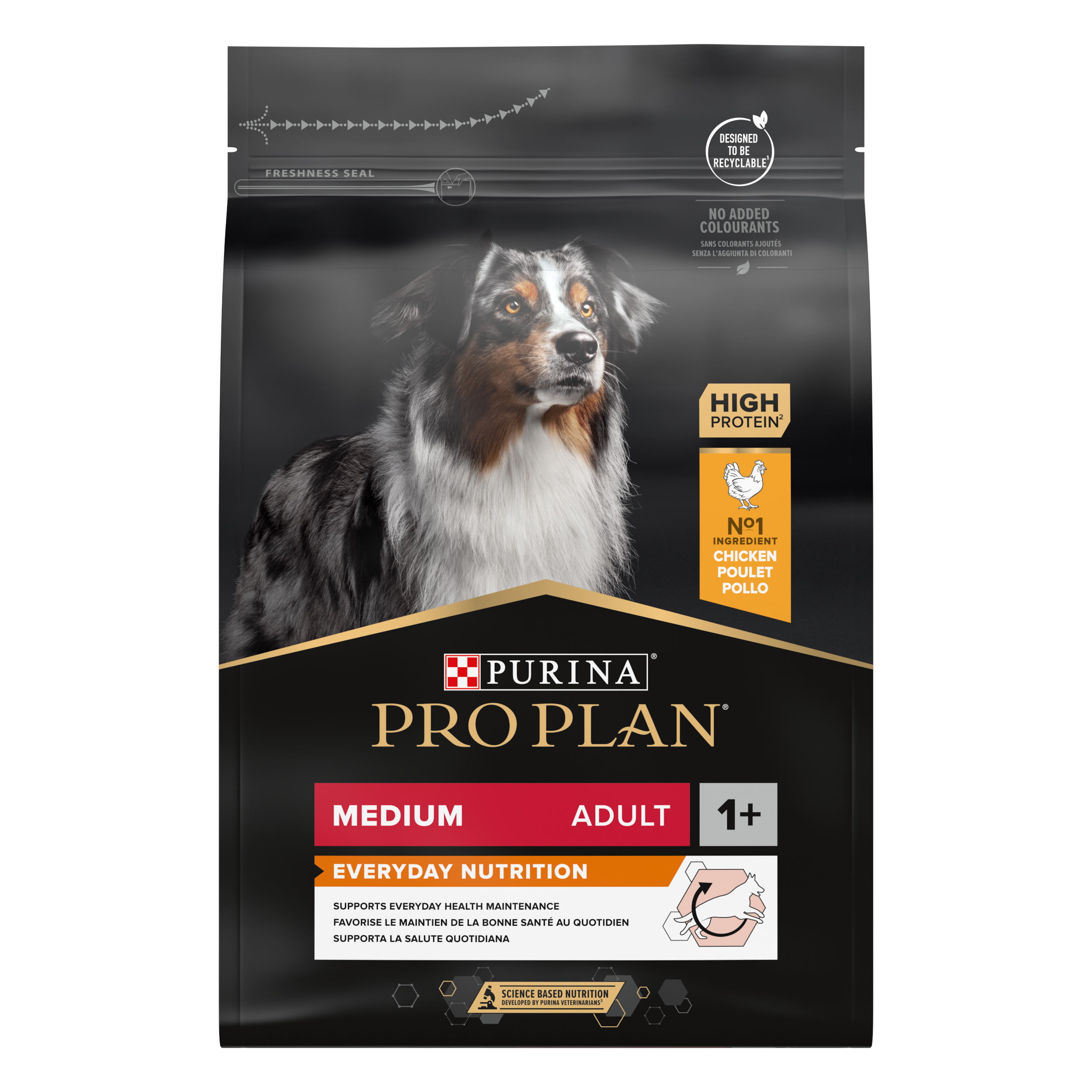 Purina Pro Plan - Medium Adult - EVERYDAY NUTRITION 3 kg - Hund - Hundmat & hundfoder - ZOO.se