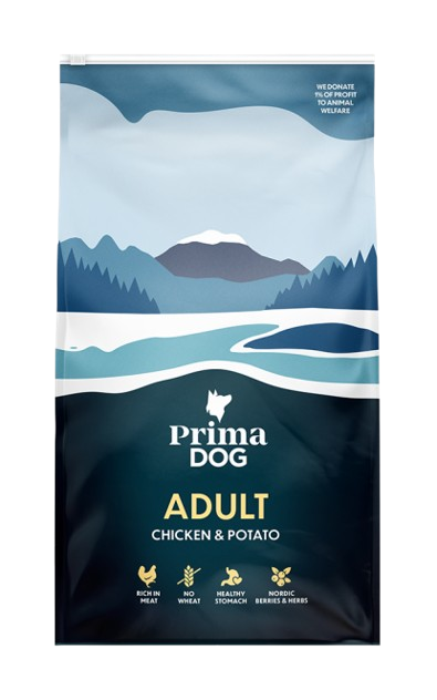 Prima Dog - Adult All Breed Chicken & Potato 10 kg - Koirat - Koiranruoka - Kuivaruoka