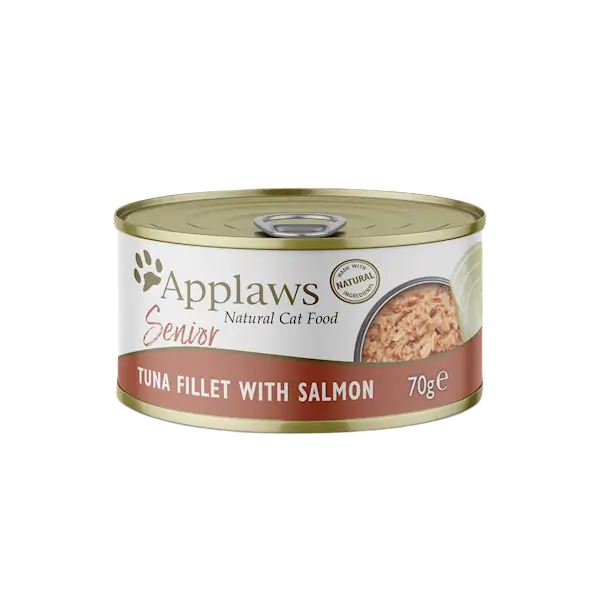 Cat Tins Tuna Fillet & Salmon Senior