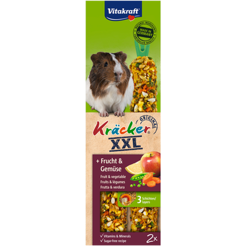 Vitakraft - Kräcker Original XXL Marsvin 2-pack - Smådjur - Godis & Gnagstänger - ZOO.se
