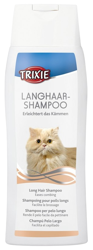 Sjampo for katter med langt hår, 250 ml - Katt - Pelspleie Trim- og kattebad - Kattesjampo - Trixie