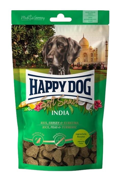 Treats Soft Snack India 100 g - Hund - Hundgodis - Träningsgodis & belöningsgodis - Happy Dog - ZOO.se