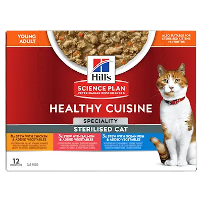 Young Adult Sterilised Healthy Cuisine - Wet Cat Food