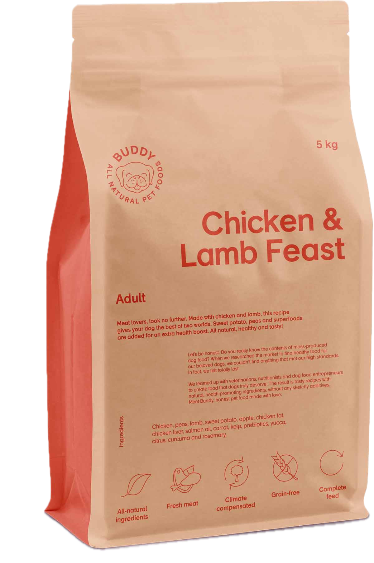 Chicken & Lamb Feast 5 kg