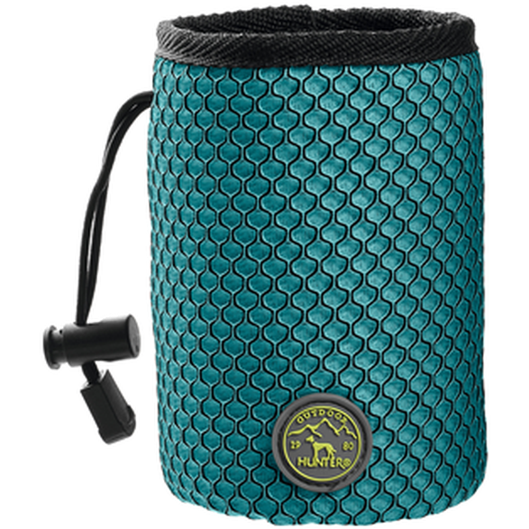 Hunter - Dog Snack Bag Hilo Basic Turquoise 14x10x8cm - Hund - Hundträning & Bruksspår - ZOO.se