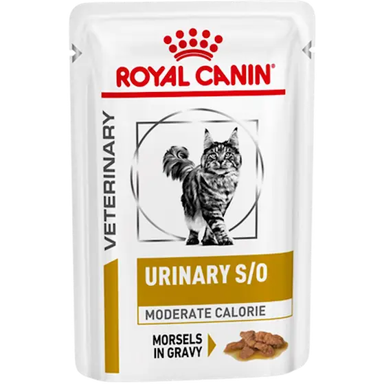Wet Cat Urinary S/O Moderate Calorie 85 g x 12 st - Portionspåsar