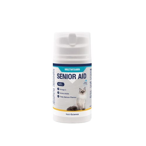 Swedencare - ProDen Senior Aid Cat White 50 ml - Kissat - Kissan hoito ja ravintolisät - Ravintolisät ja vitamiinit