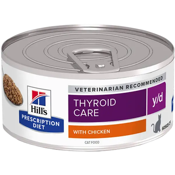y/d Thyroid Care Chicken Canned - Wet Cat Food