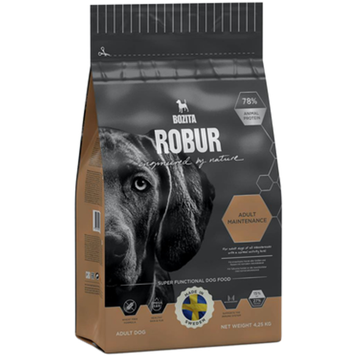 Bozita Robur - Dog Adult Maintenance Torrfoder 4,25 kg - Hund - Hundmat & hundfoder - ZOO.se
