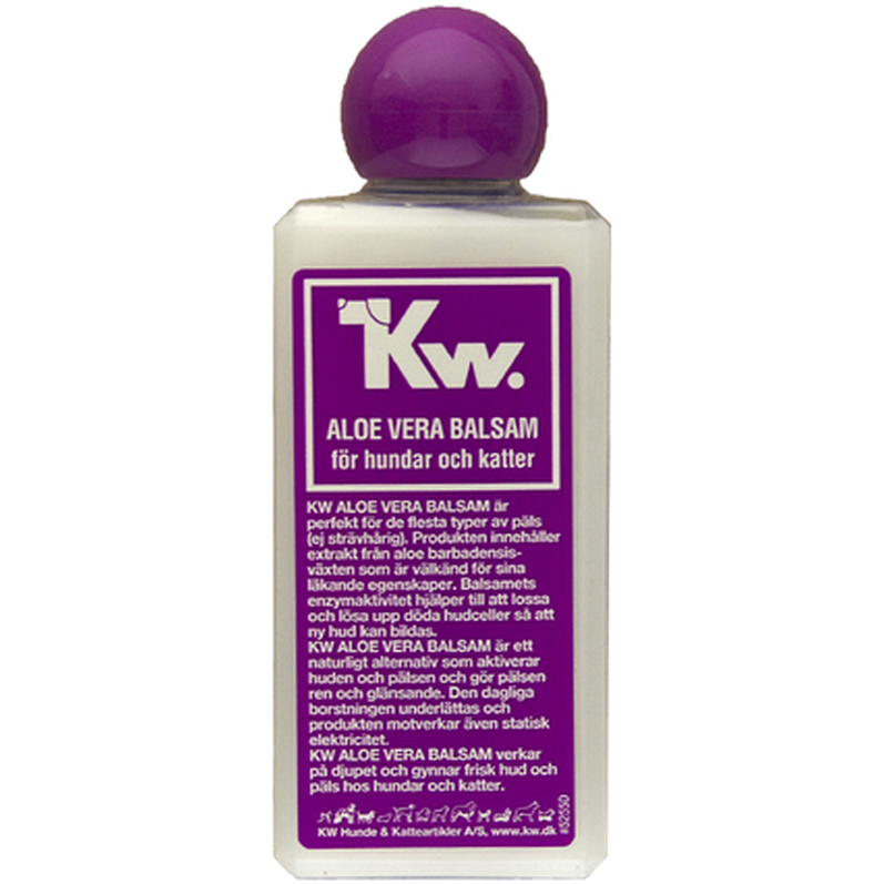 KW - Balsam Aloe Vera Långa Pälsar 500 ml - Hund - Pälsvård Trim & Hundbad - ZOO.se