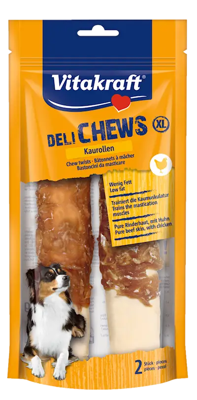 Deli Chews Tuggrullar Med Kyckling XL