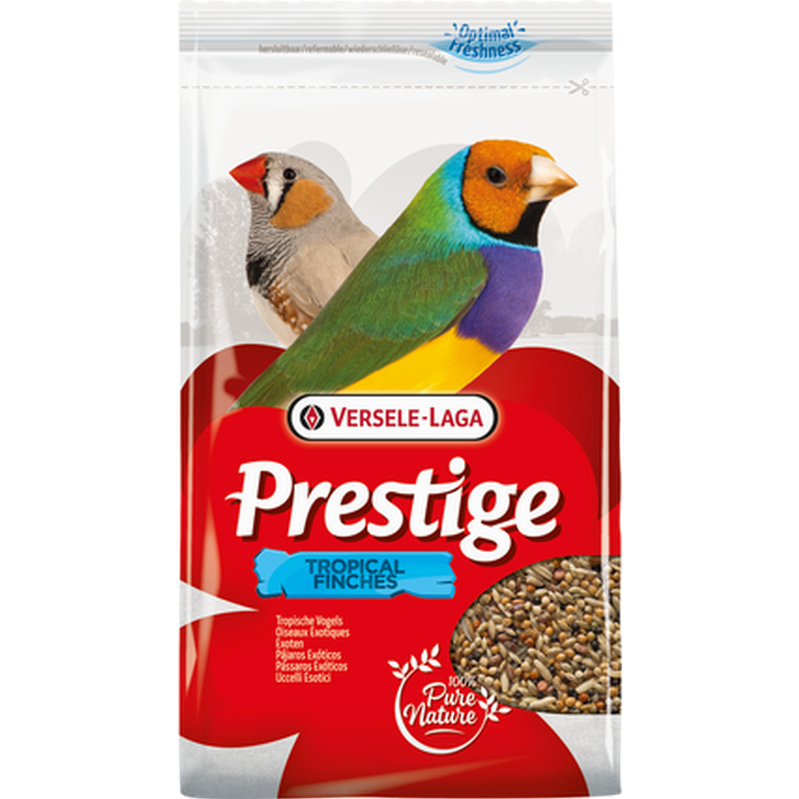 Prestige Tropical Finch (Fink) 4 kg - Fågel & tillbehör - Fågelmat & Fågelfoder - Fröblandningar till fåglar - Versele-Laga - ZOO.se