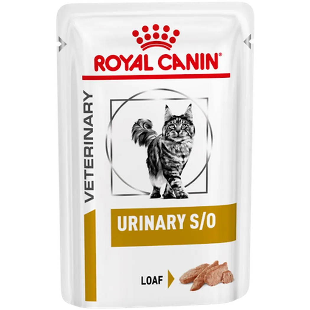 Wet Cat Urinary S/O Loaf in Sauce 85 g x 12 st - Portionspåsar