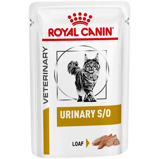 Wet Cat Urinary S/O Loaf in Sauce 85 g x 12 st - Portionspåsar