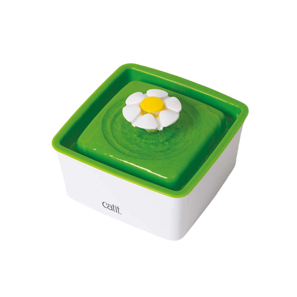 Catit - Vattenfontän Flower Mini 1.5L - Katt - Matplats & Vattenfontäner för katt - Vattenfontän till katter - ZOO.se