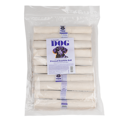 Preview of My Favourite Dog Pressed Rawhide chew Roll 25 cm, 10 - pack