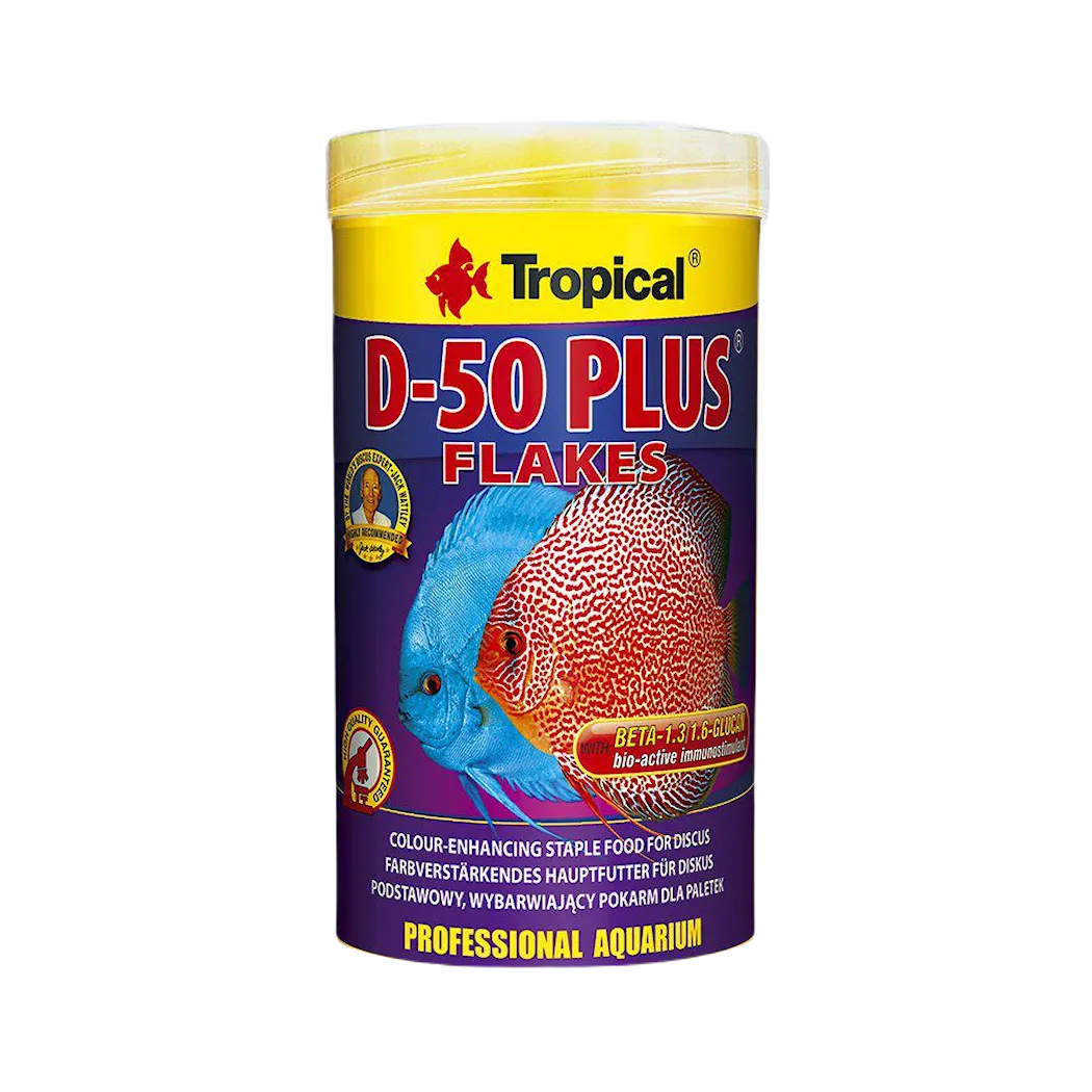 Tropical Discus D-50 Plus Flakes