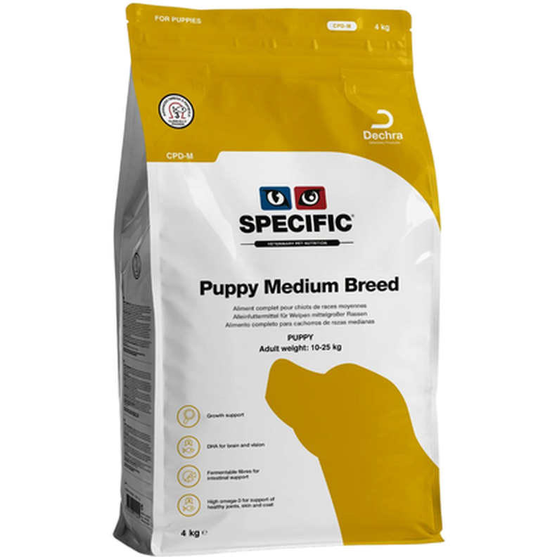 Specific - Dogs CPD-M Puppy Medium Breed 12 kg - Hund - Hundmat & hundfoder - ZOO.se