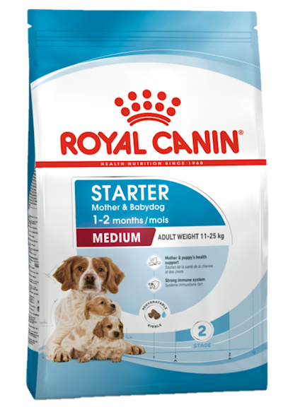 Preview of Royal Canin Medium Starter Torrfoder för hundvalp 4 kg