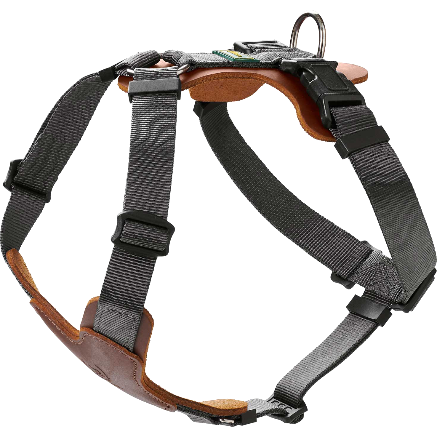 Hunter - Dog Harness Mixed Aalborg Cognac XS-S Chest 38-51cm - Hund - Halsbånd - ZOO.no