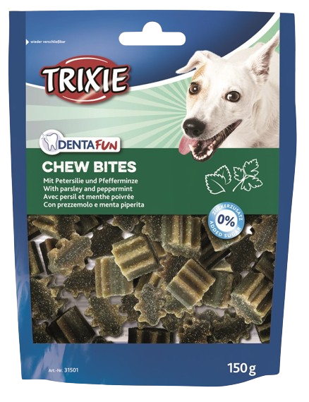 Trixie - Denta Fun Chew Bites, 150 g - Hund - Hundgodis - Tuggrullar & Tuggpinnar - ZOO.se