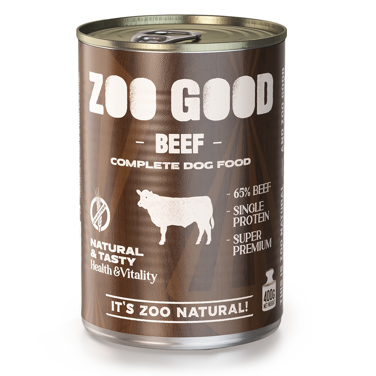 ZOO GOOD - Adult Beef 400 g - Hund - Hundefôr & hundemat - Våtfôr & våtmat - ZOO.no