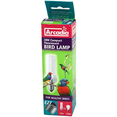 Compact Flourescent Bird Lamp