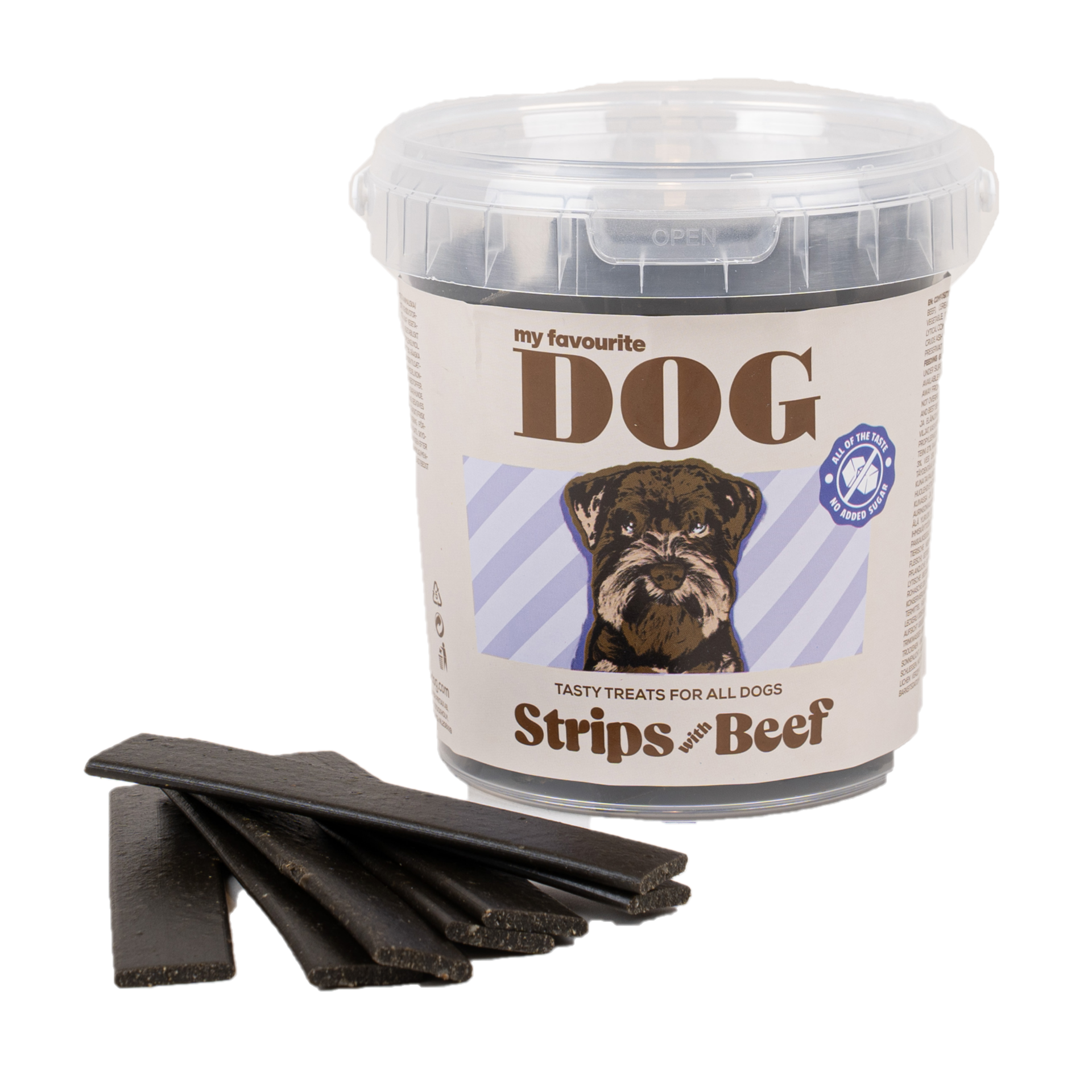 My favourite DOG - Strips with Beef 500 g - Hund - Hundgodis - Träningsgodis & belöningsgodis - ZOO.se